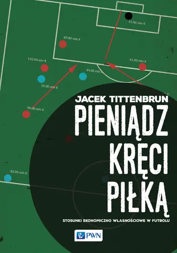 Okładka: Pieniądz kręci piłką. Stosunki ekonomiczno-własnościowe w futbolu