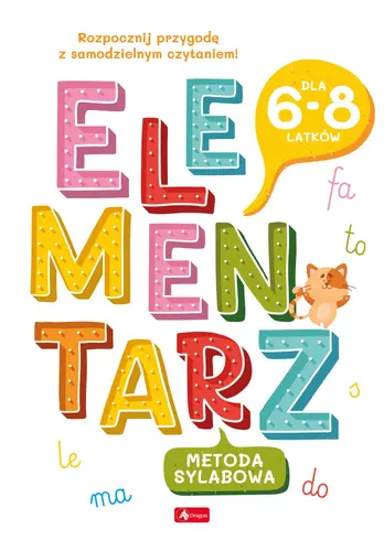 Okładka: Elementarz metoda sylabowa TW