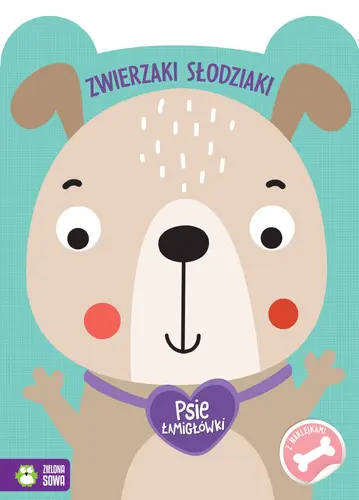 Okładka: Zwierzaki słodziaki. Psie łamigłówki