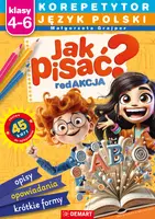 Okładka: Korepetytor. Język polski. Klasy 4-6. Jak pisać?
