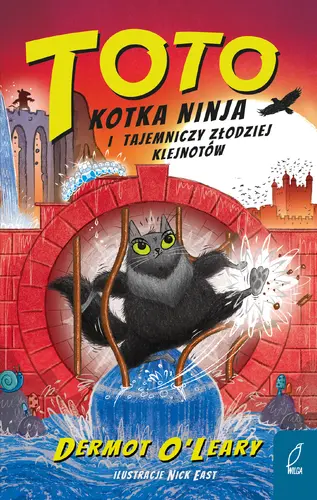 Okładka: Toto. Kotka ninja i tajemniczy złodziej klejnotów Tom IV