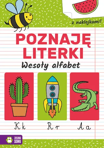 Okładka: Akademia przedszkolaka. Poznaję literki. Wesoły alfabet