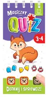 Okładka: Magiczny quiz z liskiem. Dotknij i sprawdź, od 3 lat