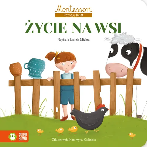 Okładka: Montessori. Poznaję świat. Życie na wsi