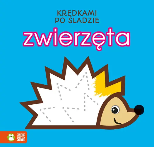 Okładka: Kredkami po śladzie. Zwierzęta