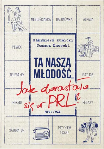 Okładka: Ta nasza młodość... Jak dorastało się w PRL