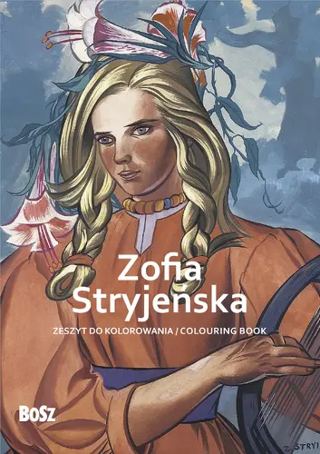 Okładka: ZOFIA STRYJEŃSKA - ZESZYT DO KOLOROWANIA