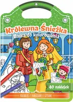Okładka: Bajka do kolorowania. Królewna Śnieżka