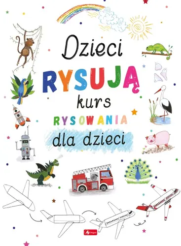 Okładka: Dzieci rysują-kurs rysowania