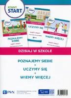 Okładka: Pewny Start Dzisiaj w szkole Poznajemy siebie / Uczymy się / Wiemy więcej