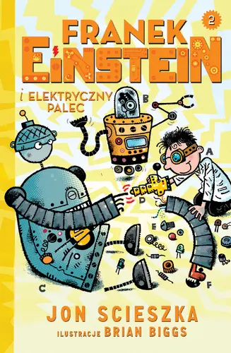 Okładka: Franek Einstein i elektryczny palec