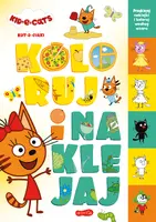 Okładka: Kot-o-ciaki. Koloruj i naklejaj
