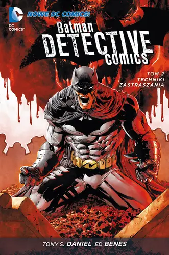 Okładka: Batman. Detective Comics. Techniki zastraszania, tom 2