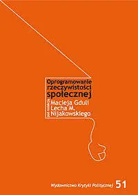 Okładka: Oprogramowanie rzeczywistości społecznej