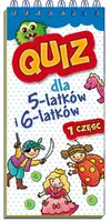Okładka: Quiz dla 5-latków i 6-latków cz. 1