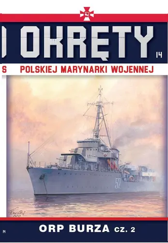 Okładka: Okręty Polskiej Marynarki Wojennej t.14