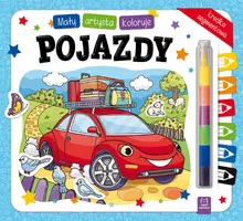 Okładka: Mały artysta koloruje pojazdy