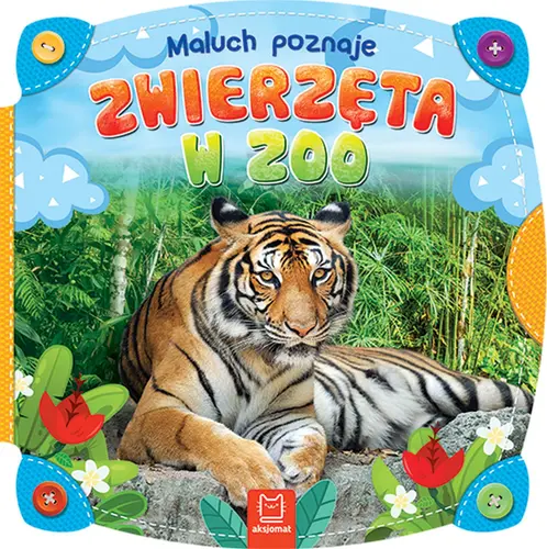 Okładka: Maluch poznaje. Zwierzęta w zoo