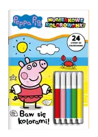Okładka: Peppa Pig Numerkowe kolorowanki. Baw sie kolorami!