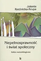 Okładka: Niepełnosprawność i świat społeczny