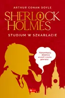 Okładka: Sherlock Holmes. Studium w szkarłacie