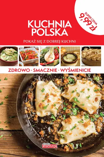 Okładka: Dobra kuchnia. Kuchnia polska - czerwona