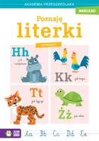 Okładka: Akademia przedszkolaka. Poznaję literki. Zwierzęta