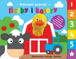Okładka: Maluszek poznaje liczby i kolory