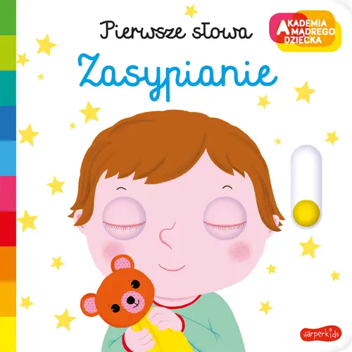 Okładka: Zasypianie. Akademia mądrego dziecka. Pierwsze słowa
