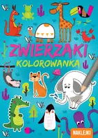 Okładka: KOLOROWANKA A4  Zwierzaki