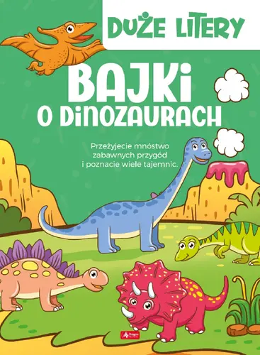 Okładka: Bajki o dinozaurach