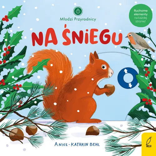 Okładka: Młodzi przyrodnicy. Na śniegu