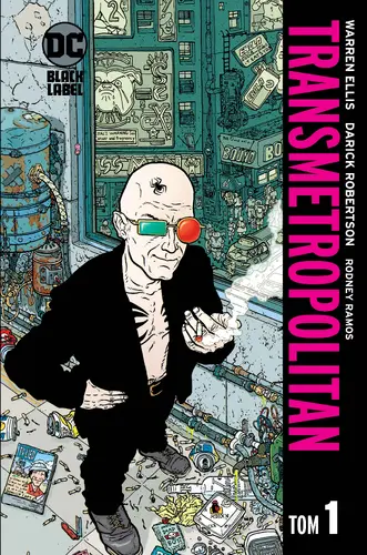 Okładka: Transmetropolitan, tom 1