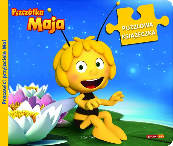 Okładka: Puzzlowa książeczka. Pracowici przyjaciele Mai