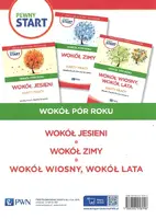 Okładka: Pewny start Wokół pór roku Wokół jesieni, Wokół zimy, Wokół wiosny, wokół lata. PakietPakiet
