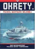 Okładka: Okręty Polskiej Marynarki Wojennej t.36