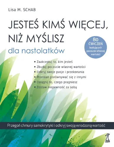 Okładka: Jesteś kimś więcej, niż myślisz dla nastolatków