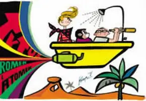 Okładka: Tytus, Romek i A'Tomek - Księga V. Podróż do ćwierć koła świata