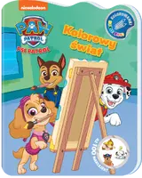 Okładka: Psi Patrol. Kolorowanki Naklejanki Kolorowy świat