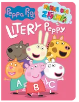 Okładka: Peppa Pig. Nauka dla zucha. Litery Peppy