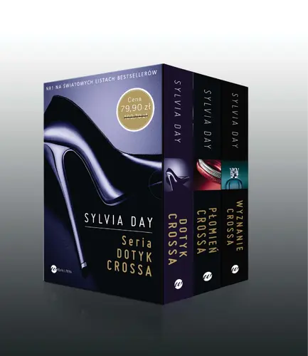 Okładka: Pakiet: Dotyk Crossa/Płomień Crossa/Wyznanie Crossa
