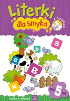 Okładka: Literki dla smyka z barankiem