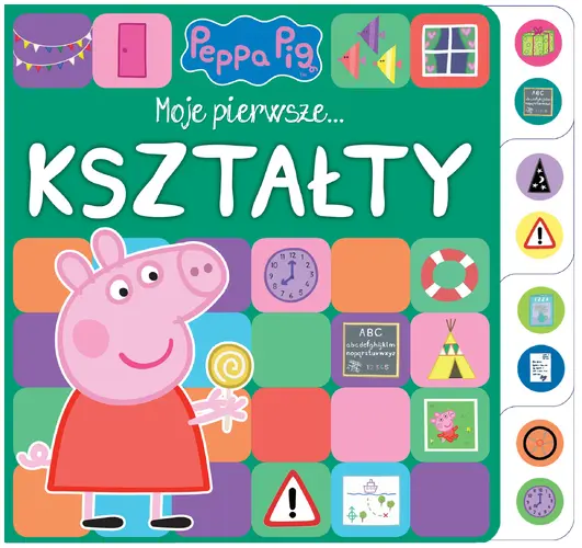 Okładka: Peppa Pig. Moje pierwsze… Kształty.