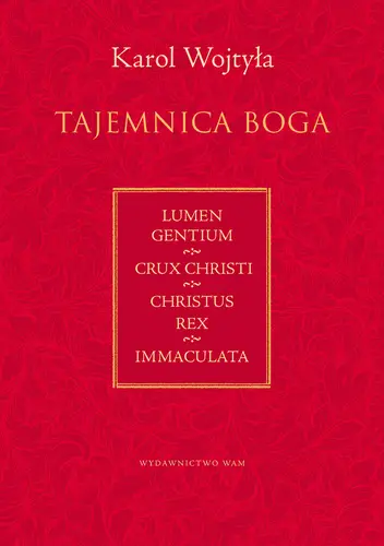 Okładka: Tajemnica Boga