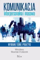 Okładka: Komunikacja interpersonalna i masowa