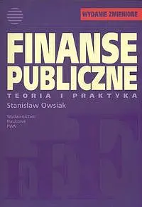 Okładka: Finanse publiczne Teoria i praktyka