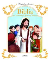 Okładka: Biblia na Pierwszą Komunię Świętą.