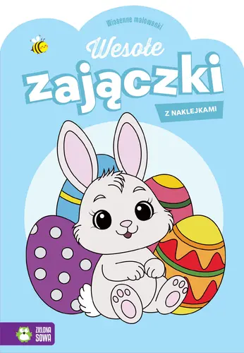 Okładka: Wiosenne malowanki. Wesołe zajączki