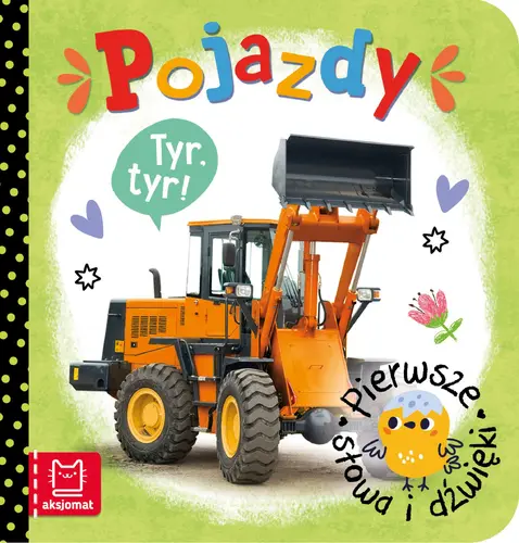 Okładka: Pierwsze słowa i dźwięki. Pojazdy