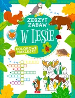 Okładka: W lesie. Zeszyt zabawy